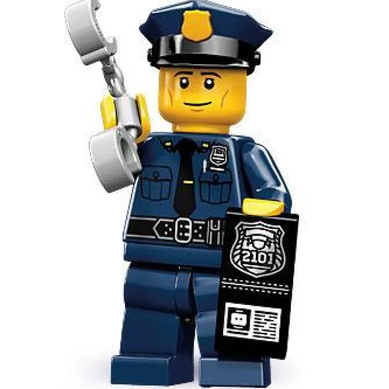 Collectible Minifigures>The Brick Show Shop Policeman - Series 9 LEGO Collectible Minifigure (2013)