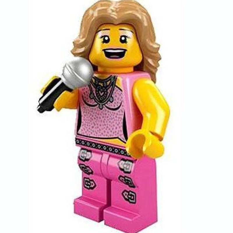 Collectible Minifigures>The Brick Show Shop Pop Star - Series 2 LEGO Collectible Minifigure (2010)