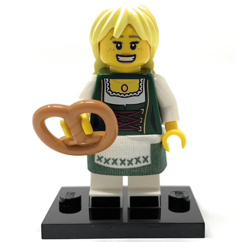 Collectible Minifigures>The Brick Show Shop Pretzel Girl - LEGO Series 11 Collectible Minifigure (2013)