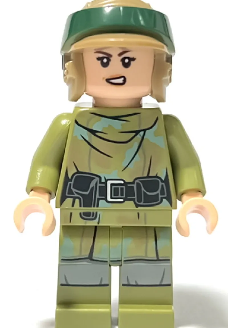 Star Wars>The Brick Show Shop Princess Leia (Endor, Helmet) - LEGO Star Wars Minifigure (2023)
