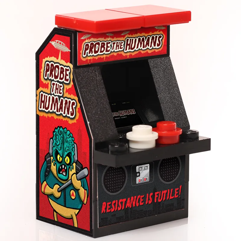 B3 Customs | Arcade>The Brick Show Shop Probe the Humans - B3 Customs Arcade Machine