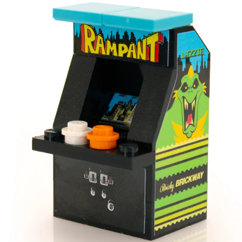 B3 Customs | Arcade>The Brick Show Shop Rampant - B3 Customs Arcade Machine made using LEGO parts