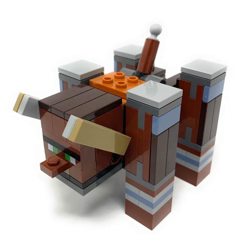 Minecraft>The Brick Show Shop Ravager - LEGO Minecraft Minifigure (2020)
