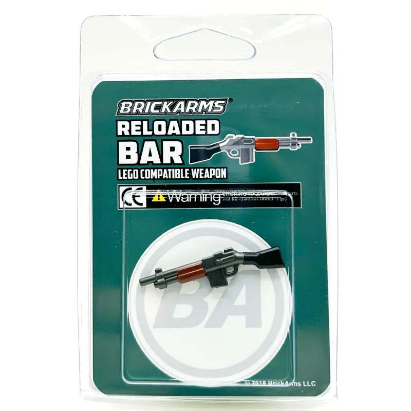 Brickarms>The Brick Show Shop Reloaded WW2 BAR Pack for LEGO Minifigures - BrickArms