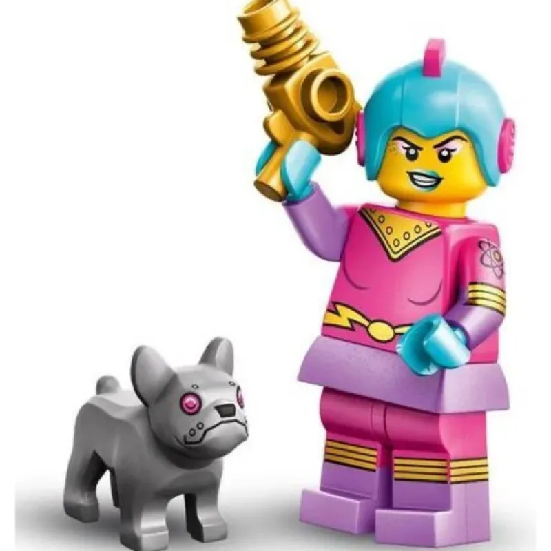 Collectible Minifigures>The Brick Show Shop Retro Space Heroine- LEGO Collectible Minifigure 71046 (Series 26) (20