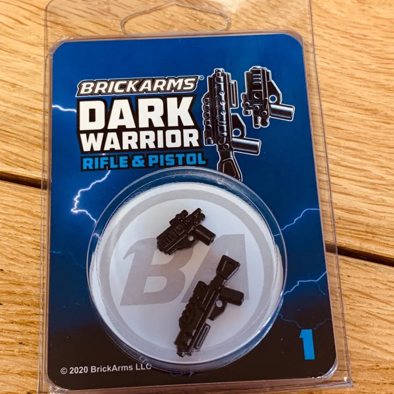Brickarms>The Brick Show Shop Rifle & Pistol, Dark Warrior Pack - BrickArms