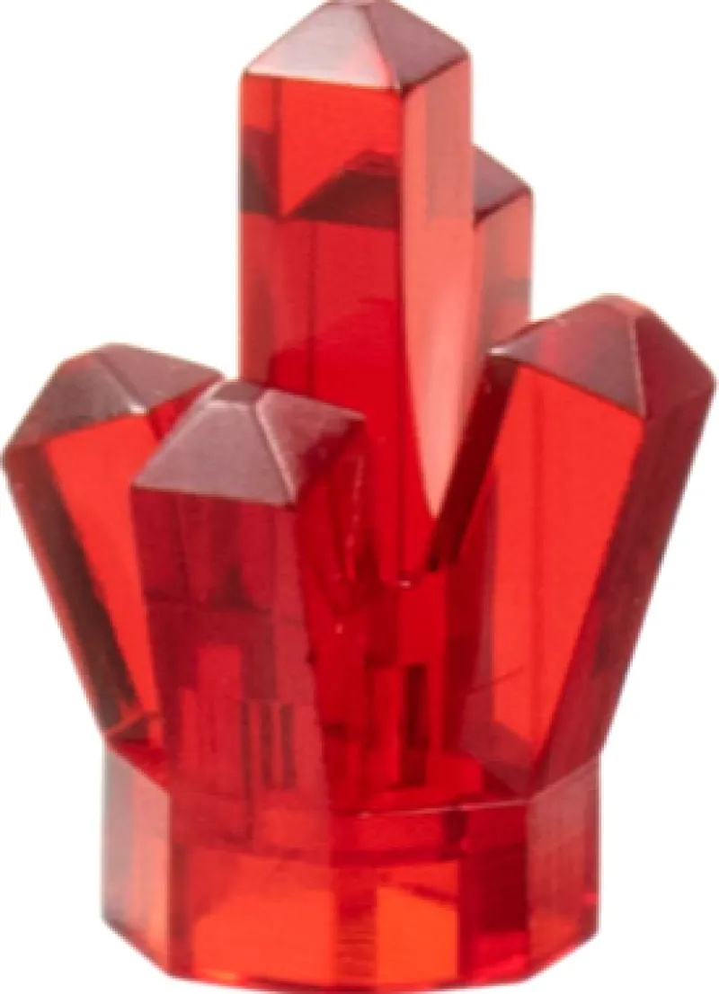 Lego Parts>The Brick Show Shop Rock 1 x 1 Crystal 5 Point - Official LEGO® Part