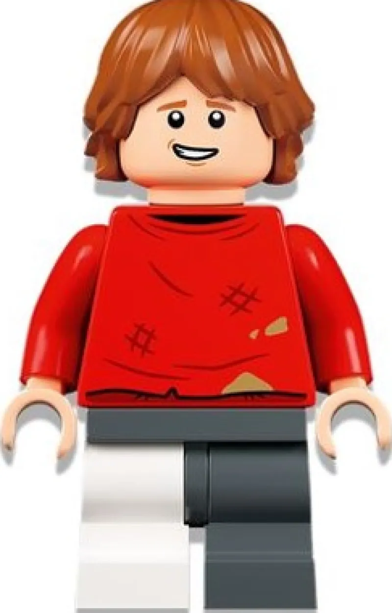 Harry Potter>The Brick Show Shop Ron Weasley (Red Sweater, Cast) - LEGO Harry Potter Minifigure (2022)