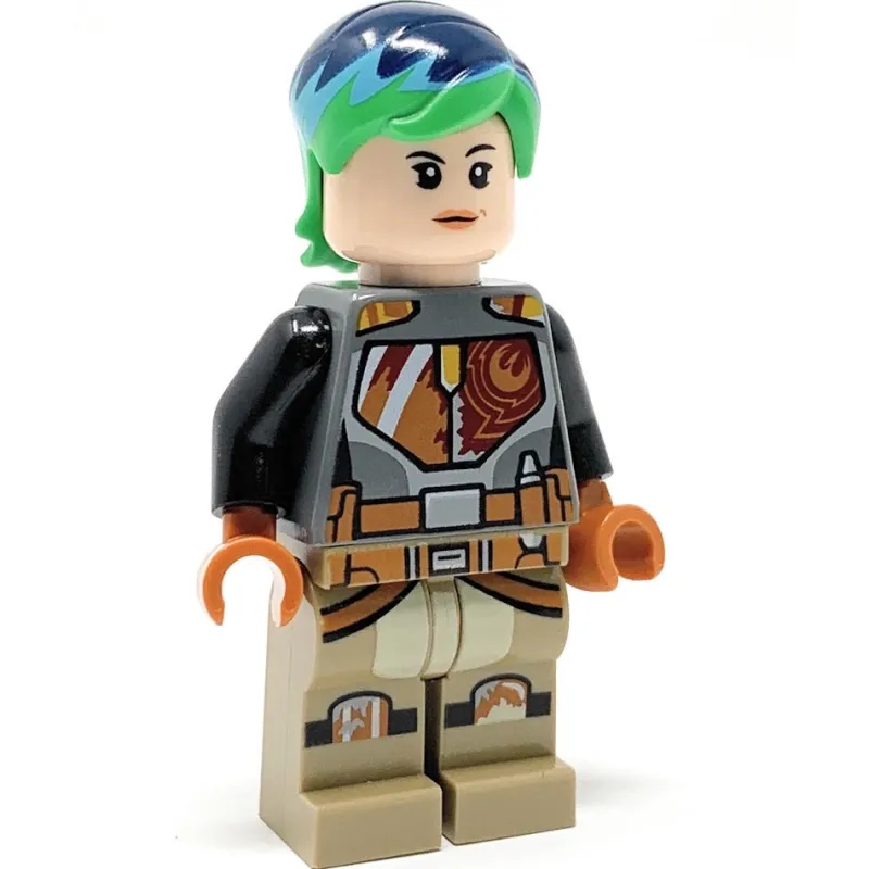 Star Wars>The Brick Show Shop Sabine Wren (Advent, Blue/Green Hair) - LEGO Star Wars Rebels Minifigu