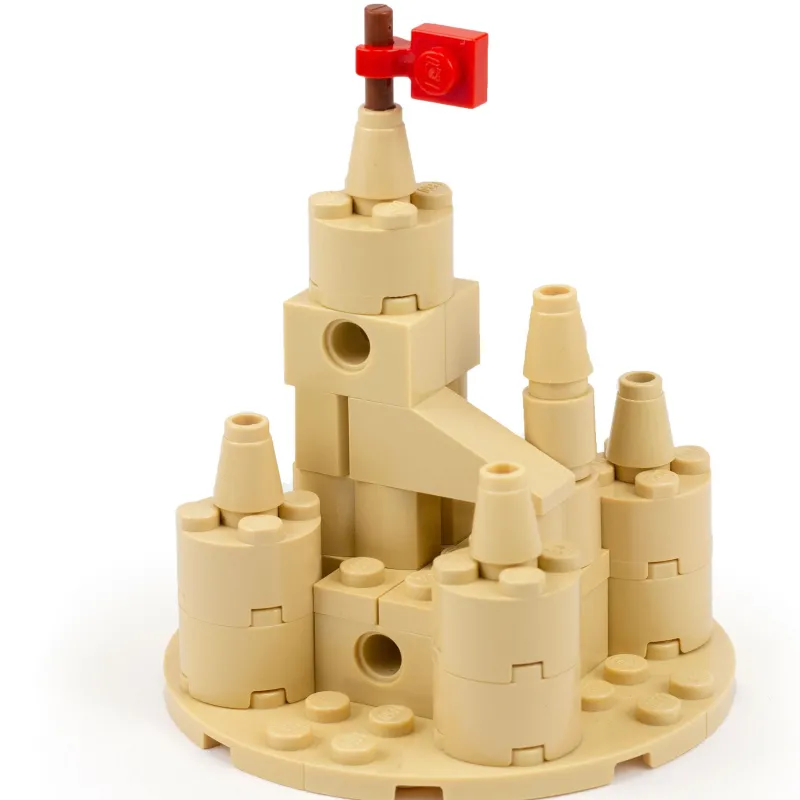 B3 Customs>The Brick Show Shop Sand Castle (Summer Fun!) - Custom Building Set