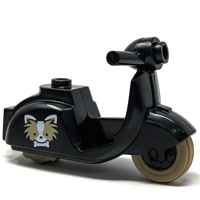 Brick Forge>The Brick Show Shop Scooter (Sand Blue, Retro) - BrickForge Pack