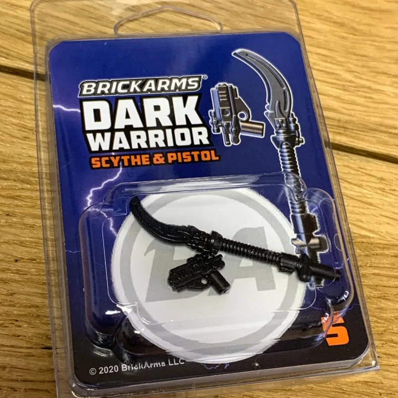 Brickarms>The Brick Show Shop Scythe & Pistol, Dark Warrior Pack - BrickArms