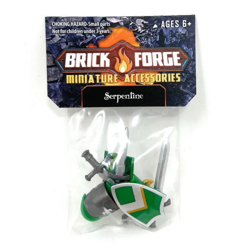 Brick Forge>The Brick Show Shop Serpentine Crusader - BrickForge Pack for LEGO Minifigures