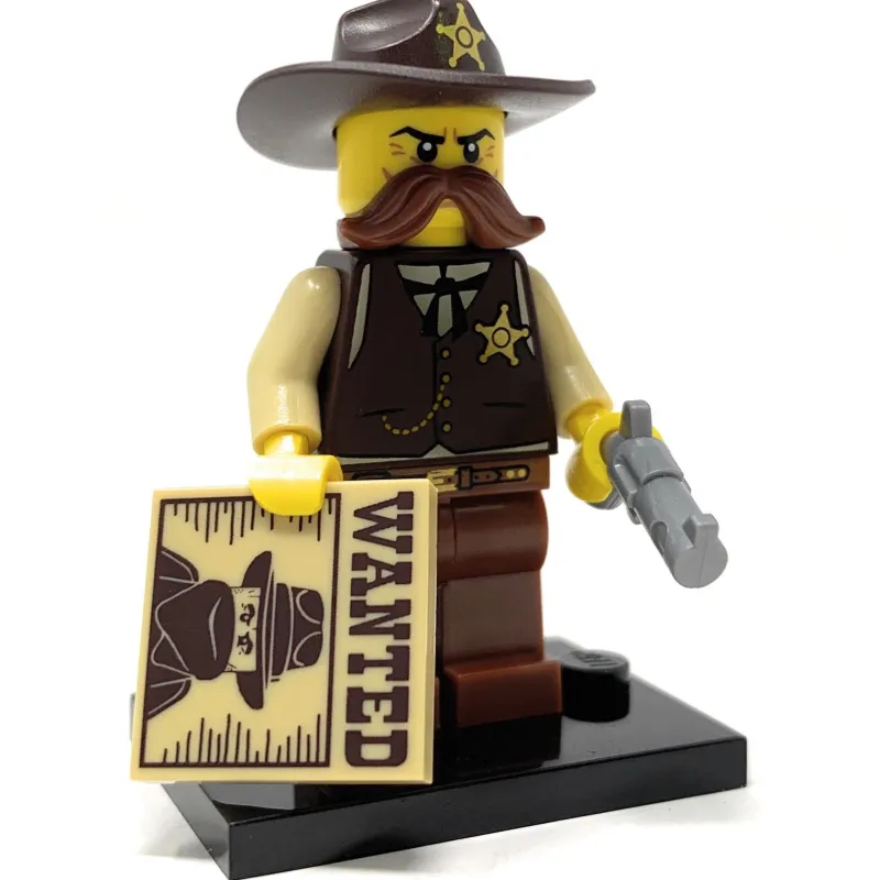 Collectible Minifigures>The Brick Show Shop Sheriff - LEGO Series 13 Collectible Minifigure - Series 13