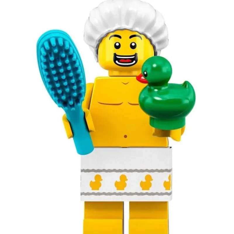 Collectible Minifigures>The Brick Show Shop Shower Guy - LEGO Series 19 Collectible Minifigure