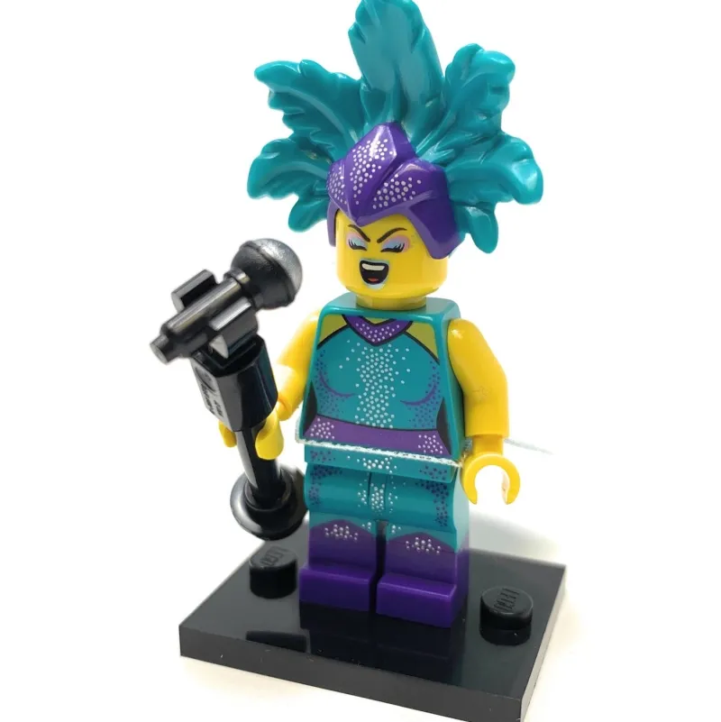 Collectible Minifigures>The Brick Show Shop Singer - LEGO Series 21 Collectible Minifigure