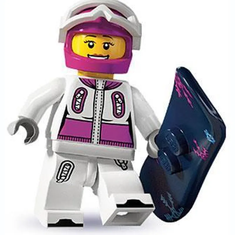 Collectible Minifigures>The Brick Show Shop Snowboarder - Series 3 LEGO Collectible Minifigure (2011)