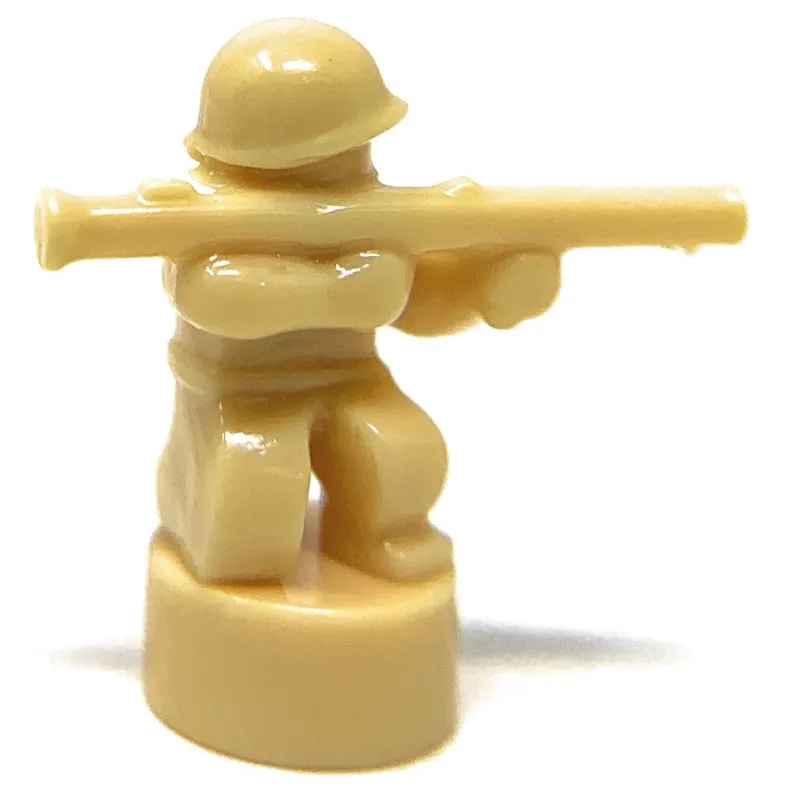 Brick Mini>The Brick Show Shop Soldier with Bazooka - Nano Military Soldier for LEGO