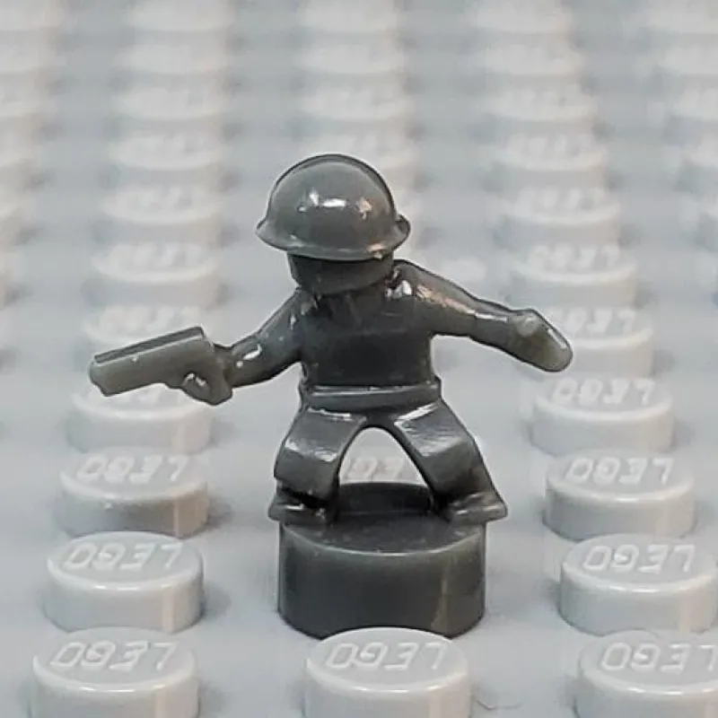 Brick Mini>The Brick Show Shop Soldier with Pistol - Nano Military Soldier for LEGO