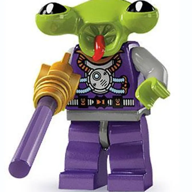 Collectible Minifigures>The Brick Show Shop Space Alien - Series 3 LEGO Collectible Minifigure (2011)