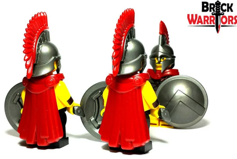 Brick Warriors>The Brick Show Shop Spartan Cape for LEGO Minifigures