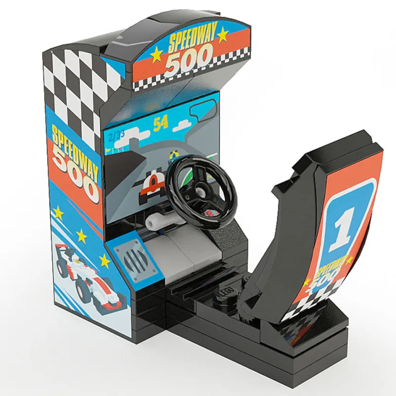 B3 Customs | Arcade>The Brick Show Shop Speedway 500 - B3 Customs Arcade Racing Game