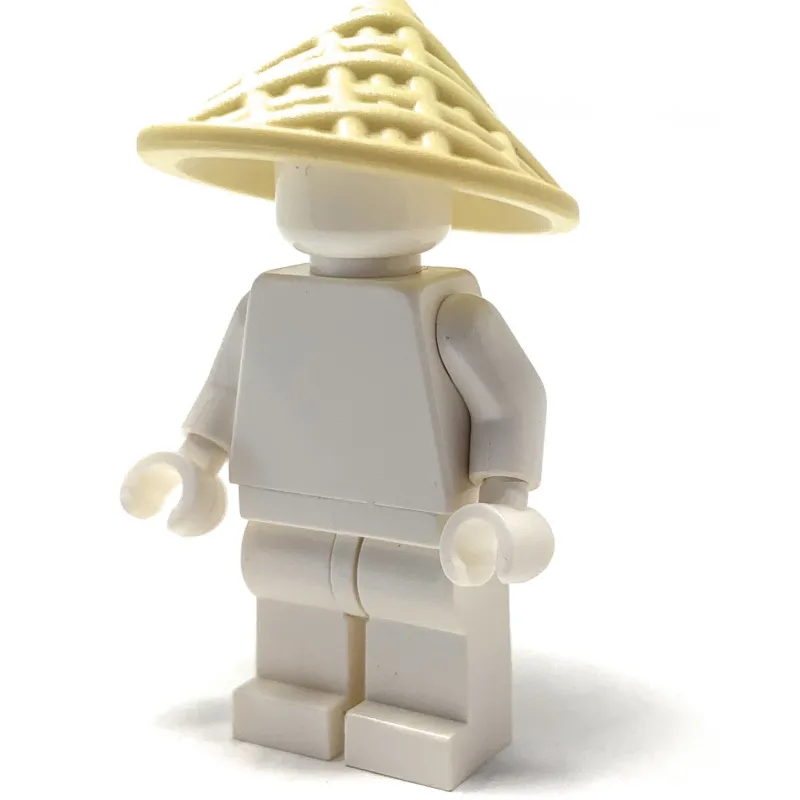 Brick Warriors>The Brick Show Shop Straw Hat - LEGO Compatible (Brick Warriors)