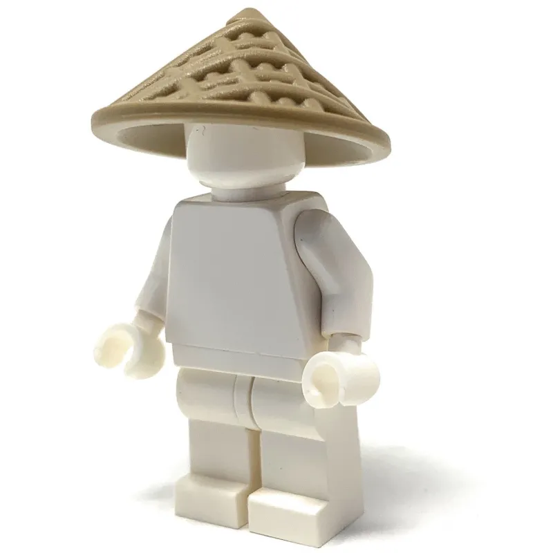 Brick Warriors>The Brick Show Shop Straw Hat - LEGO Compatible (Brick Warriors)