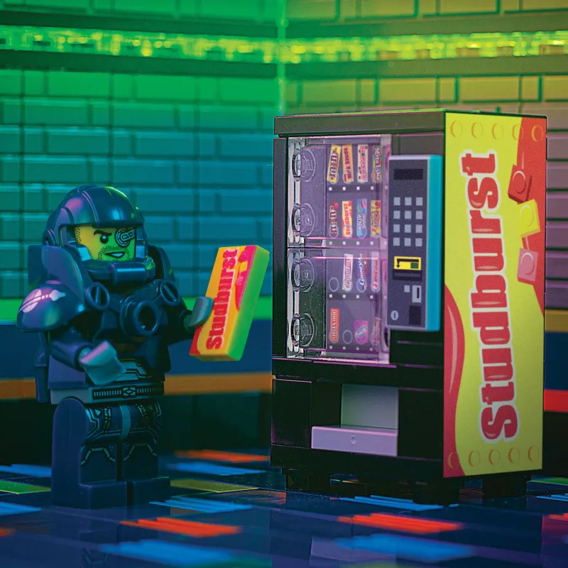 B3 Customs | Vending Machines>The Brick Show Shop StudBurst - B3 Customs Candy Vending Machine