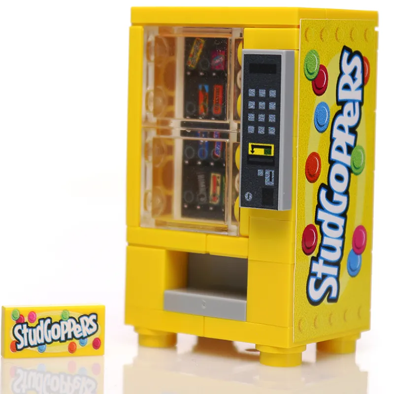 B3 Customs | Vending Machines>The Brick Show Shop Studgoppers - B3 Customs Candy Vending Machine