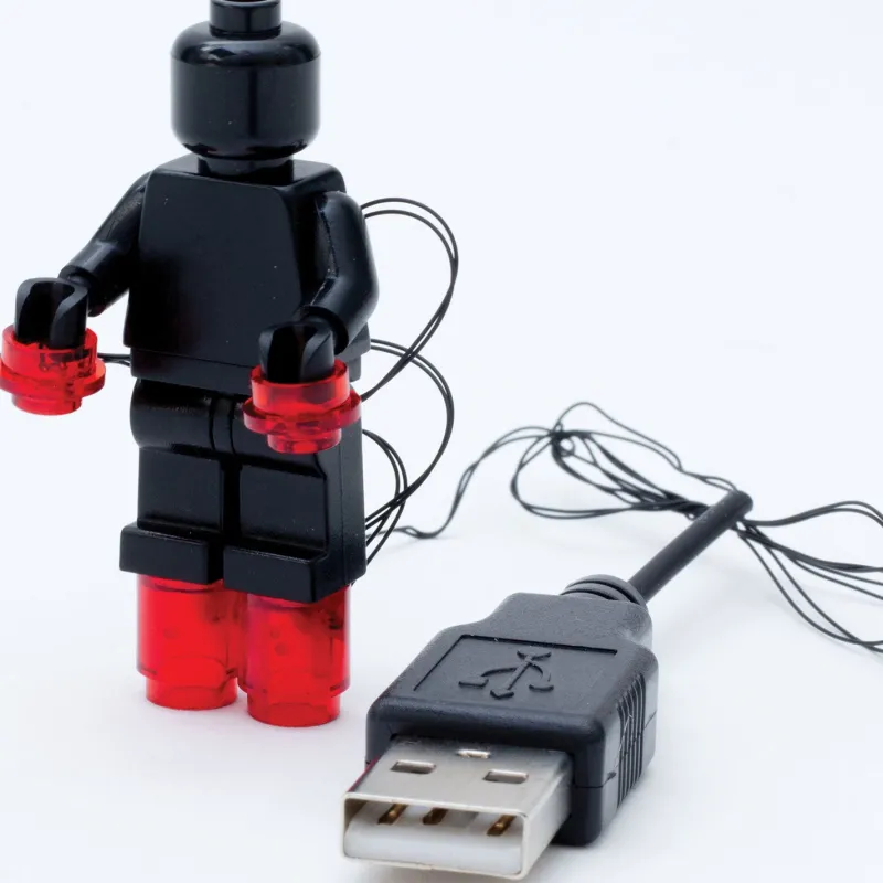 Lego Lighting>The Brick Show Shop Super Hero Lights (Red) for LEGO Minifigures