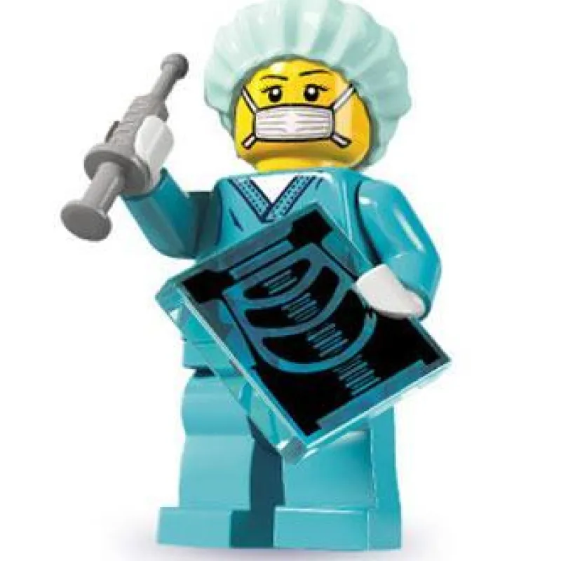 Collectible Minifigures>The Brick Show Shop Surgeon - LEGO Series 6 Collectible Minifigure (2012)