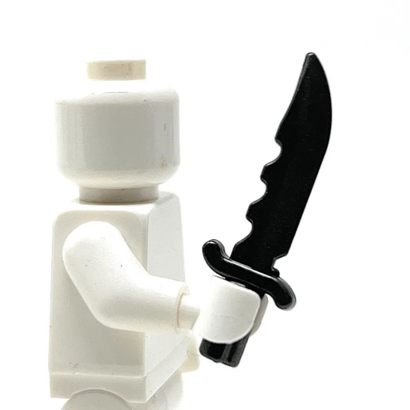 Brickarms>The Brick Show Shop Survival Knife for Toy Minifigs - LEGO Compatible