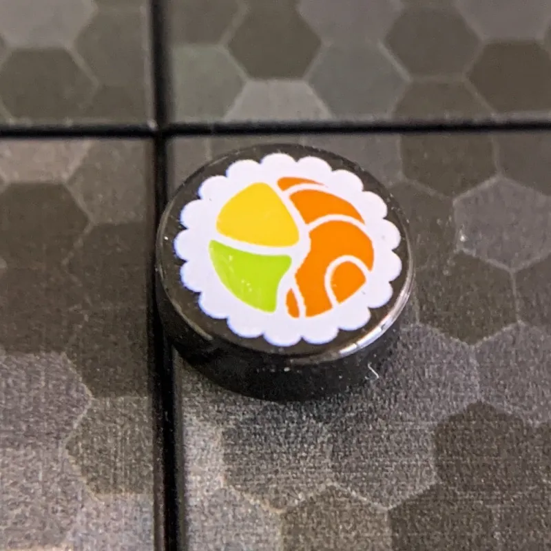 Lego Parts>The Brick Show Shop Sushi Roll - Official LEGO® Part