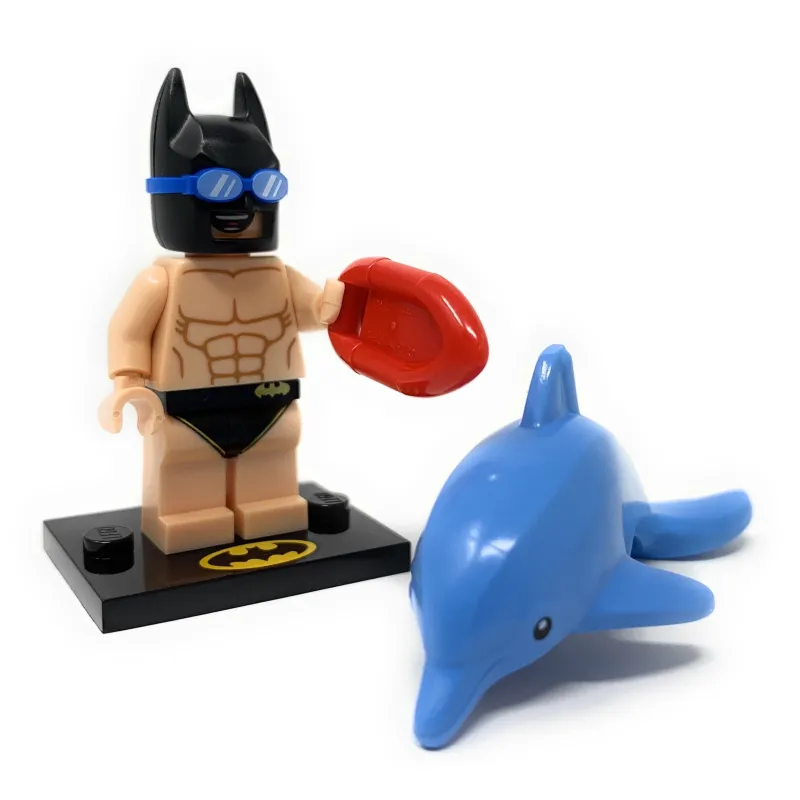 Collectible Minifigures>The Brick Show Shop Swimming Pool Batman - Series 2 LEGO Batman Movie Collectible Minifigu