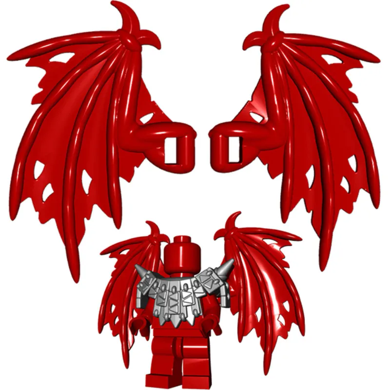 Brick Warriors>The Brick Show Shop Tattered Wings for LEGO Minifigures