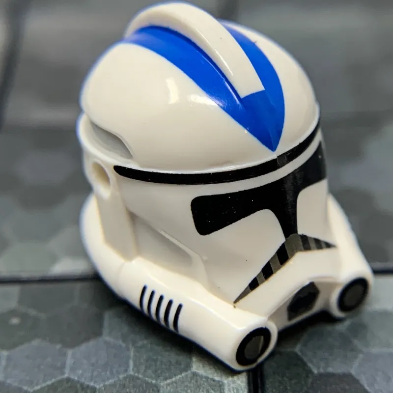 Clone Army Customs>The Brick Show Shop 212th Blue Clone Trooper Helmet (Phase 2) - Clone Army Customs