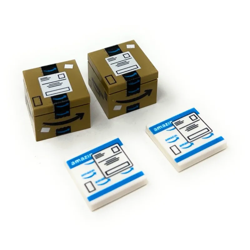 B3 Customs>The Brick Show Shop The Amazin Shipping Boxes Pack made with LEGO parts