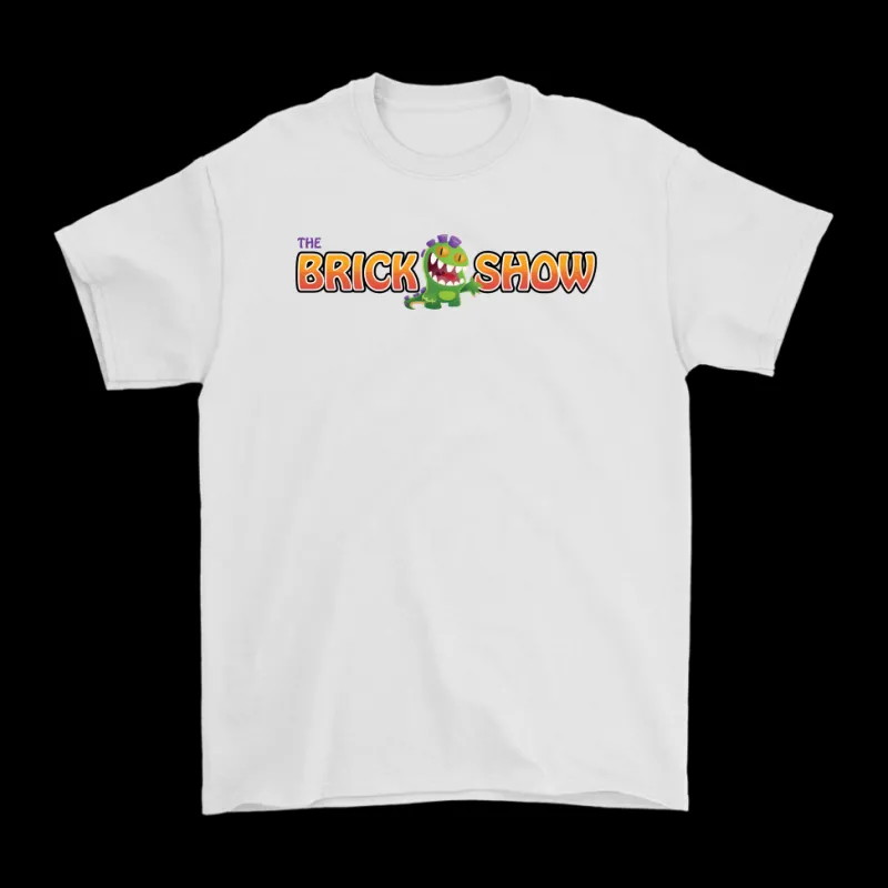 T-shirts>The Brick Show Shop The Brick Show T-Shirt (Retro Logo Edition) Black