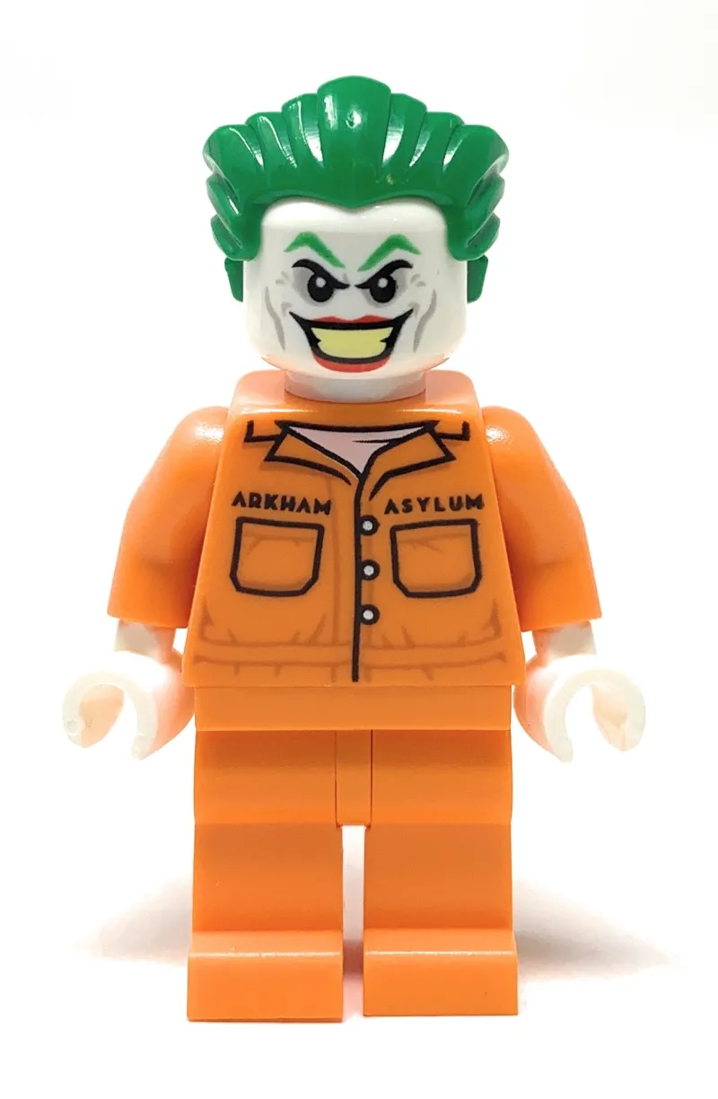 Dc Comics>The Brick Show Shop The Joker (Arkham Jumpsuit) - LEGO DC Comics Minifigure (2020)