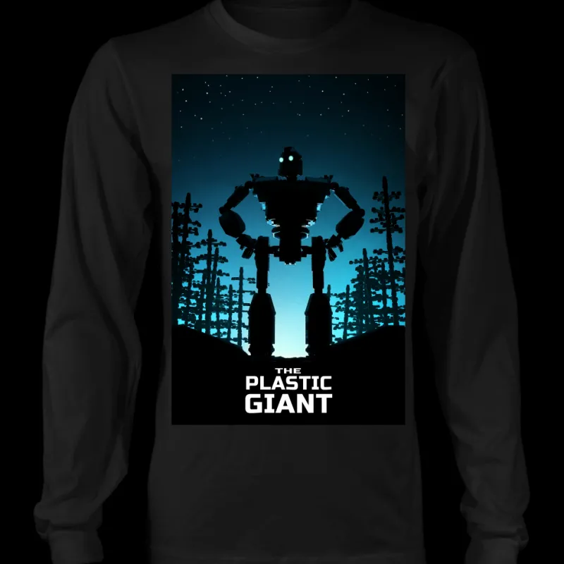 T-shirts>The Brick Show Shop The Plastic Giant Mens T-Shirt Black