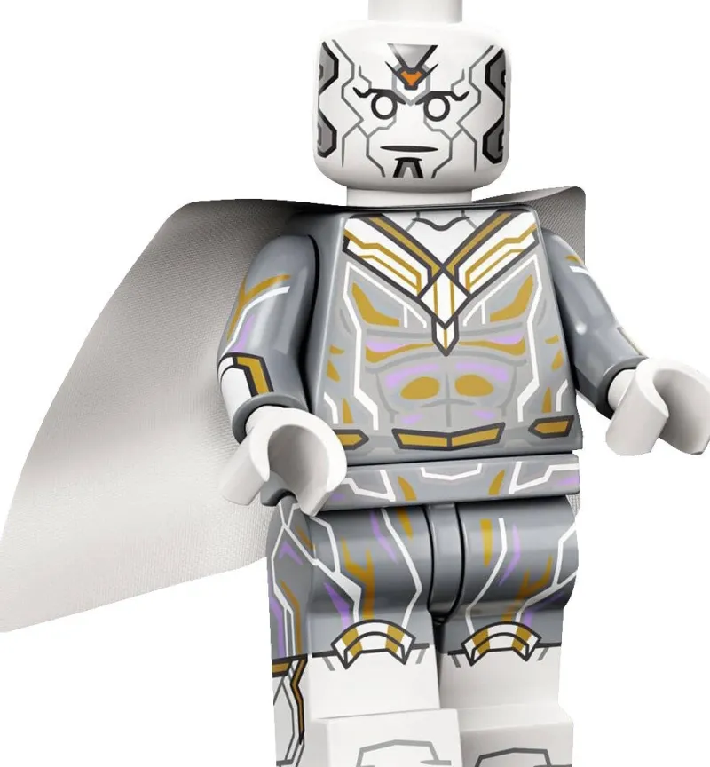Collectible Minifigures>The Brick Show Shop The Vision (White) - LEGO Marvel Collectible Minifigure (Series 1) (20