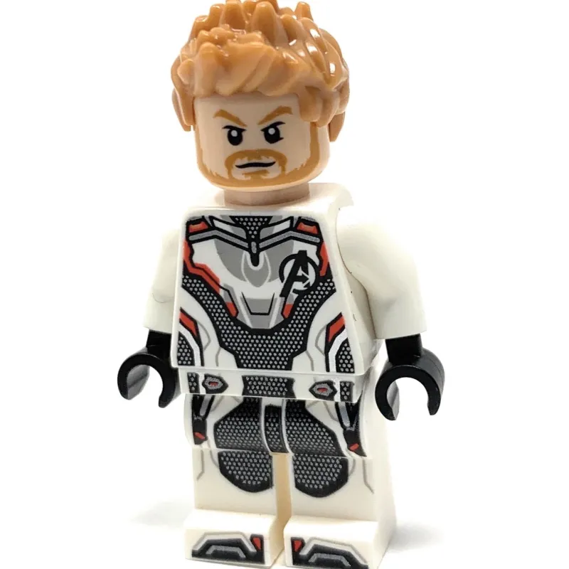 Marvel>The Brick Show Shop Thor (Endgame, White Jumpsuit) - LEGO Marvel Minifigure (2019)