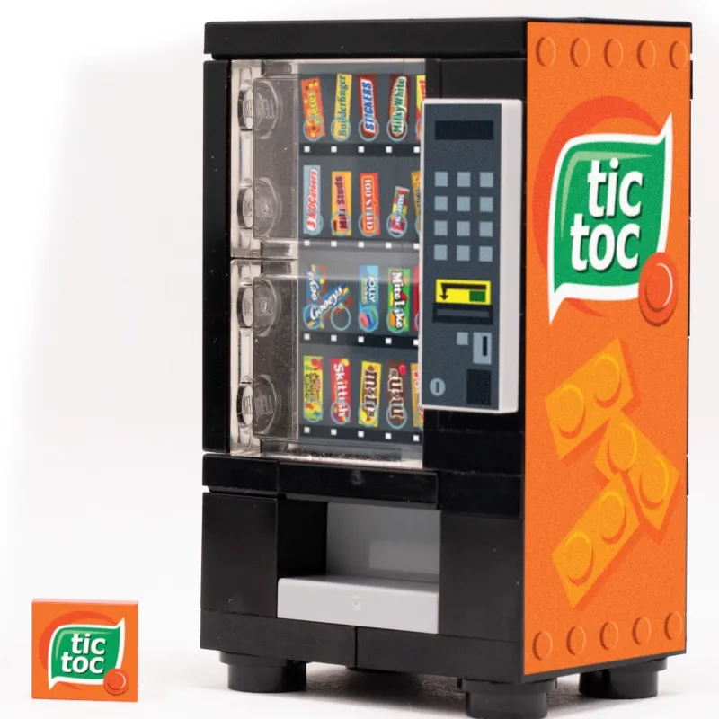 B3 Customs | Vending Machines>The Brick Show Shop Tic Toc - B3 Customs Candy Vending Machine