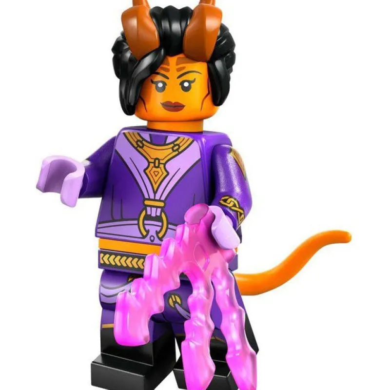 Collectible Minifigures>The Brick Show Shop Tiefling Sorcerer - LEGO Dungeons & Dragons Collectible Minifigure 710