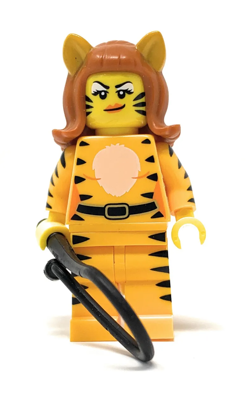 Collectible Minifigures>The Brick Show Shop Tiger Woman - LEGO Series 14 Collectible Minifigure