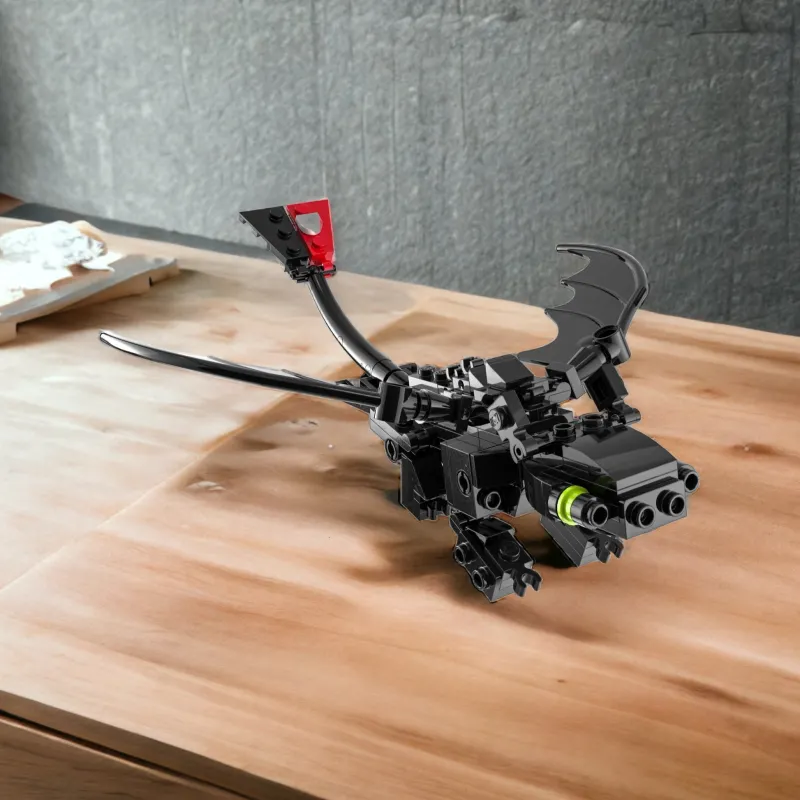 B3 Customs>The Brick Show Shop Toothless Dragon - Custom MOC made with LEGO bricks