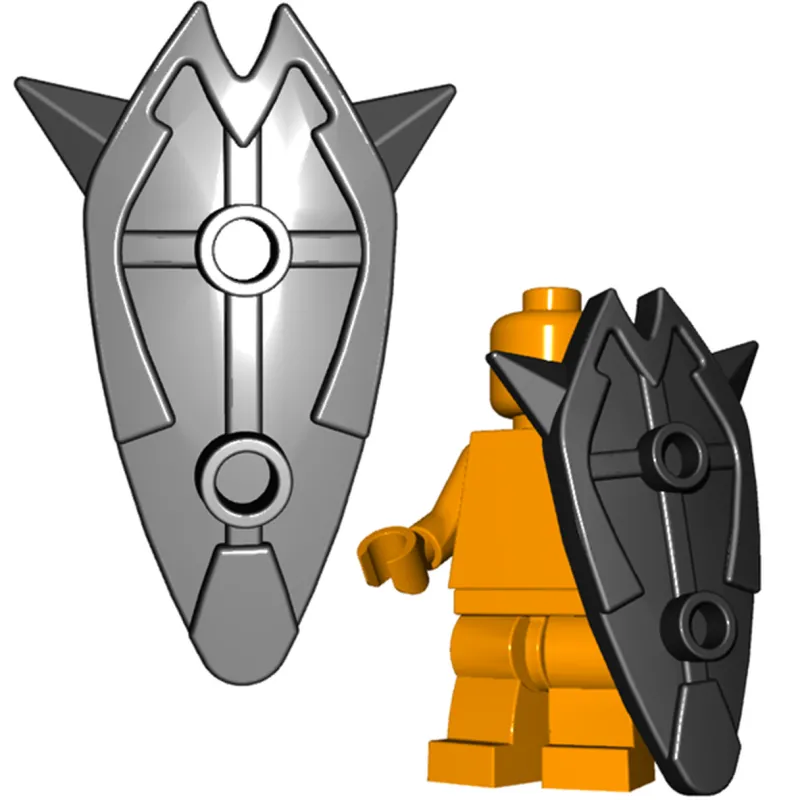 Brick Warriors>The Brick Show Shop Tower Shield for your LEGO® Minifigures