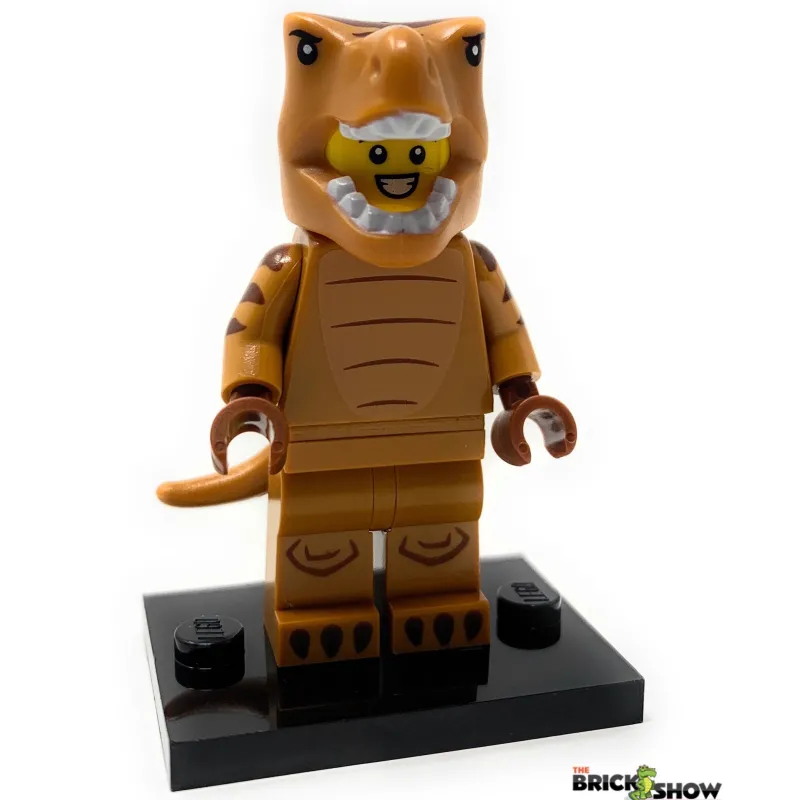 Collectible Minifigures>The Brick Show Shop T-Rex Costume Fan - LEGO Collectible Minifigure 66733 (Series 24) (202