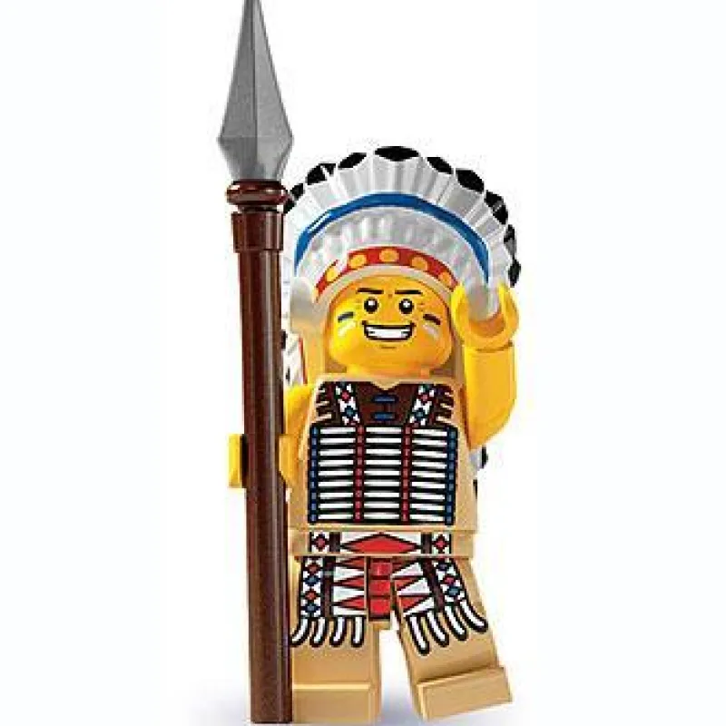 Collectible Minifigures>The Brick Show Shop Tribal Chief - Series 3 LEGO Collectible Minifigure (2011)